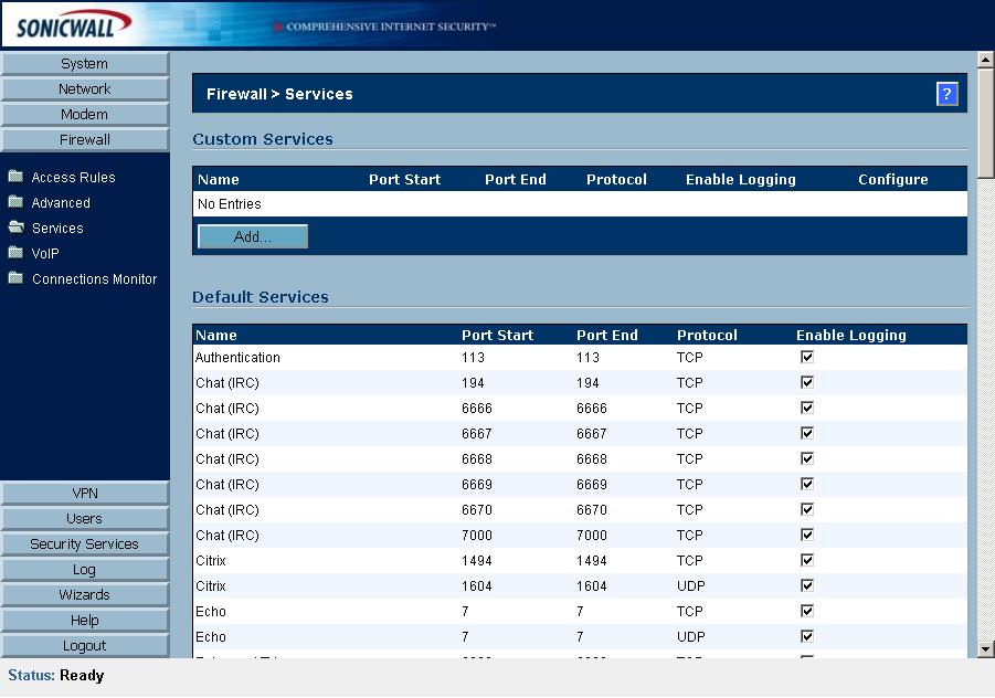 sonicwall guide to port forwarding wizard